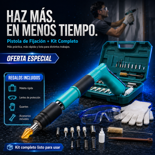 Pistola de Fijación de Clavos