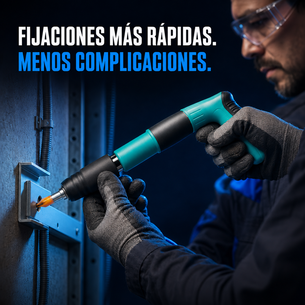 Pistola de Fijación de Clavos
