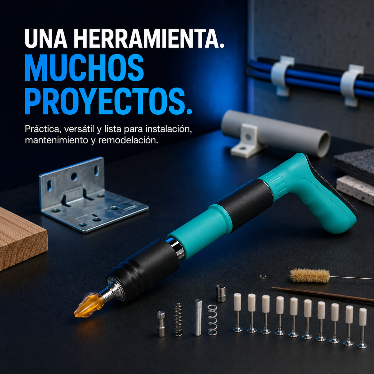 Pistola de Fijación de Clavos